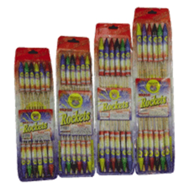 Picture of World Class #8 Rockets (12 Pack) - BOGO