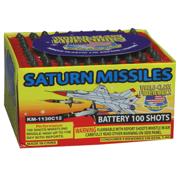 Picture of 100 Shot Saturn Missile - BOGO