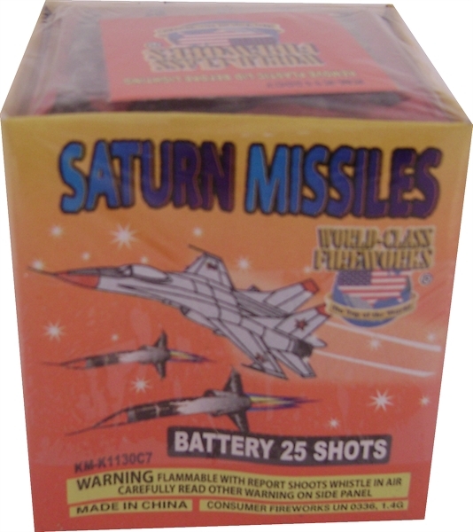 Picture of 25 Shot Saturn Missile Battery - BOGO