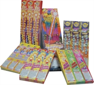 Show products in category Sparklers Picture for category Sparklers