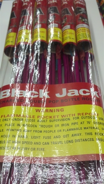 Picture of Black Jack Double Pop Rocket
