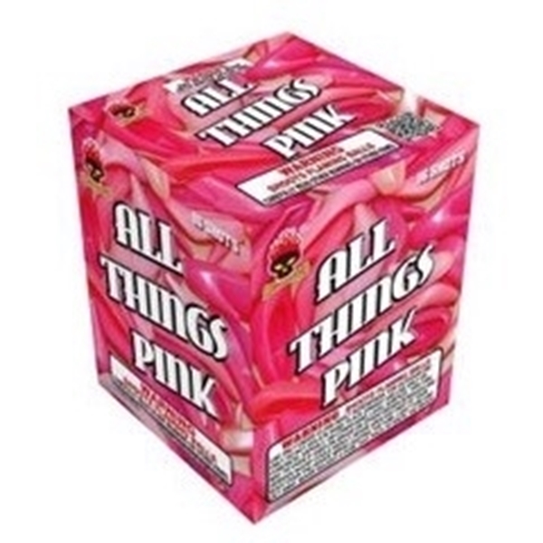 all things pink 200 gram firework