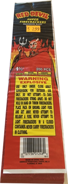 Firecrackers 200 Strip