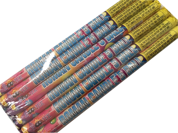 Picture of 5 Ball Roman Candle - BOGO
