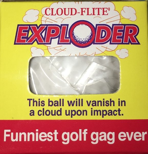 The Exploder - Exploding Golf Ball
