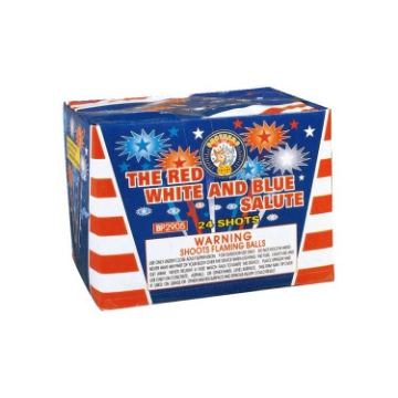 Show details for The Red White and Blue Salute Picture of The Red White and Blue Salute