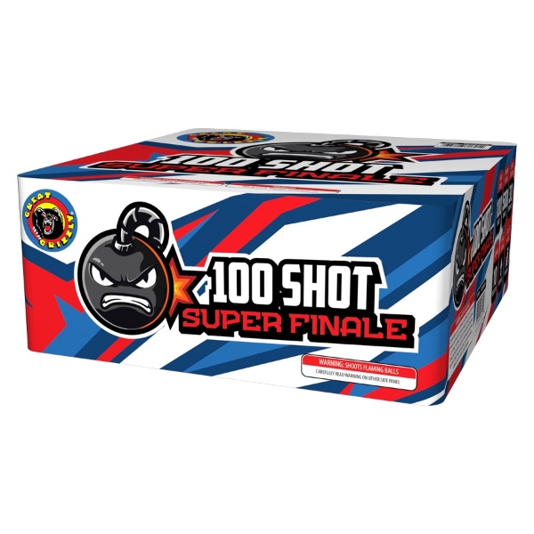 Picture of 100 Shot Finale - Red White & Blue